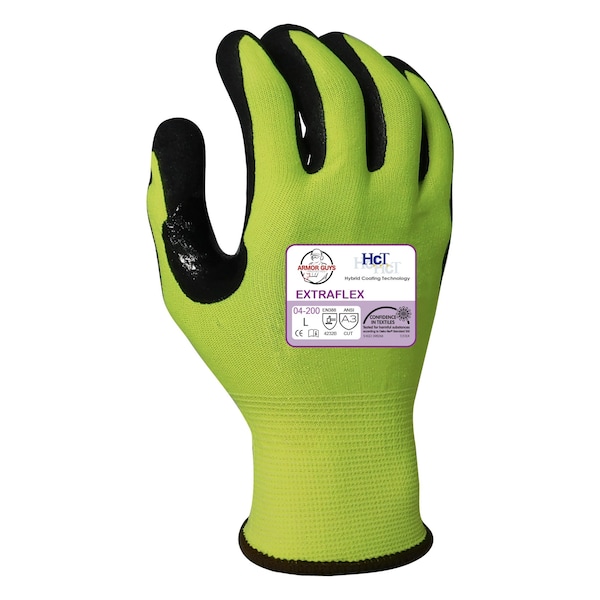 Armor Guys Cut Resistant Gloves, Cut Level A3 , HCT MicroFoam Nitrile Palm , S 12 PK 04-200-S - main